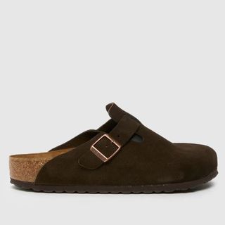 Birkenstock Boston Clog Sandals in Brown