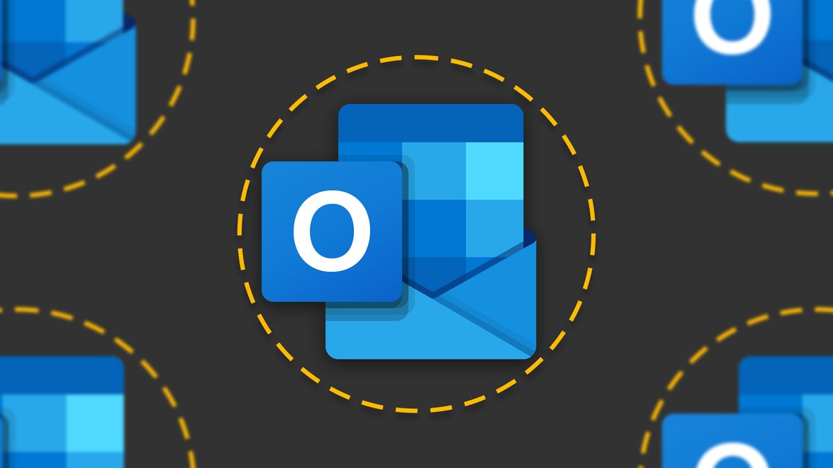 The Microsoft Outlook icon on the ITPro background