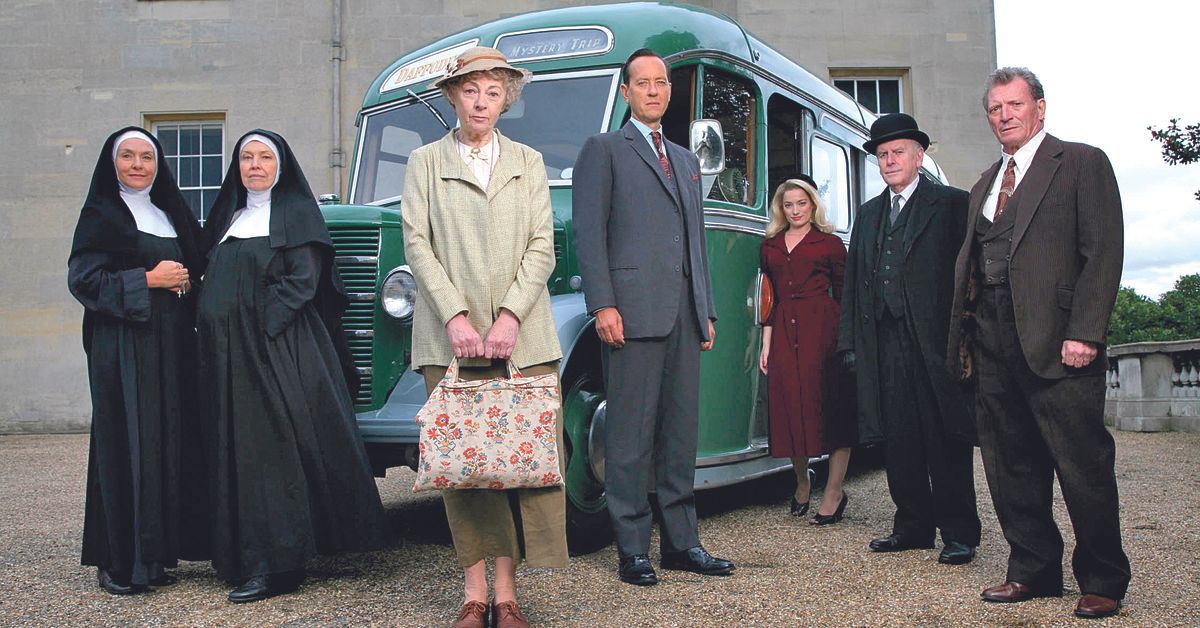 Geraldine McEwan pulls on Miss Marple’s comfy cardigan for the last time in this star-studded whodunit from 2009.