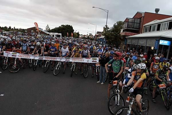 The start of the Otway Odyssey in 2009