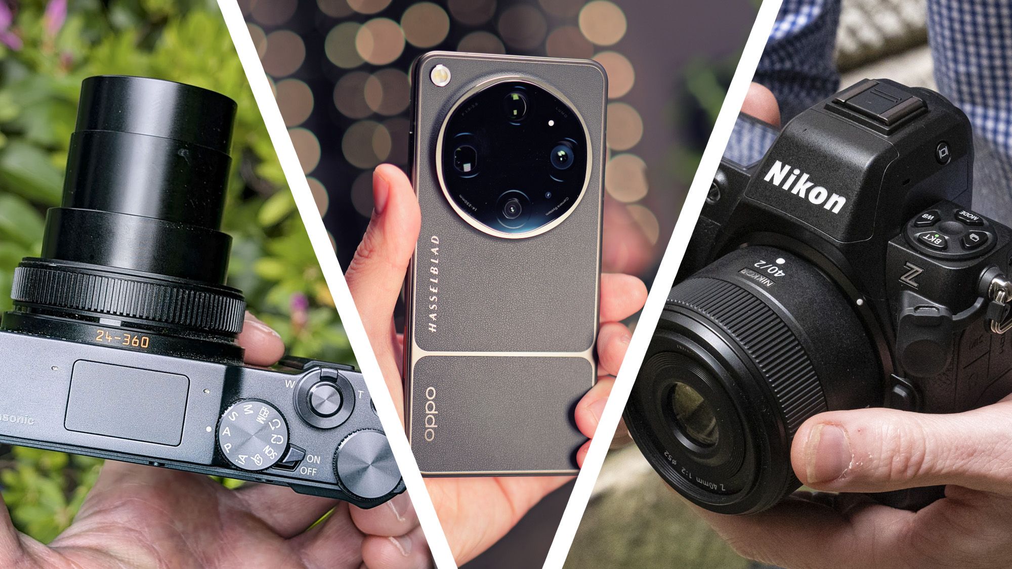 Oppo Find X9 Ultra vs Lumix TZ300 vs Nikon Z8: this smartphone