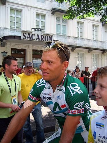 Thor Hushovd will he take revenge on his unlucky fate today?