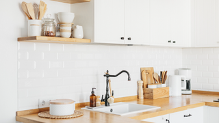 Kitchen with neutral decor