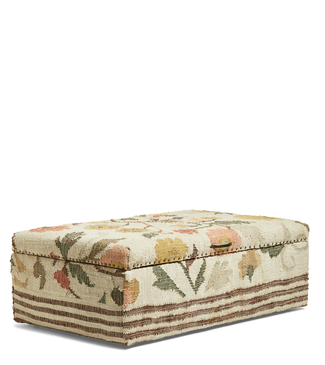 Pomona Upholstered Ottoman - Blossom