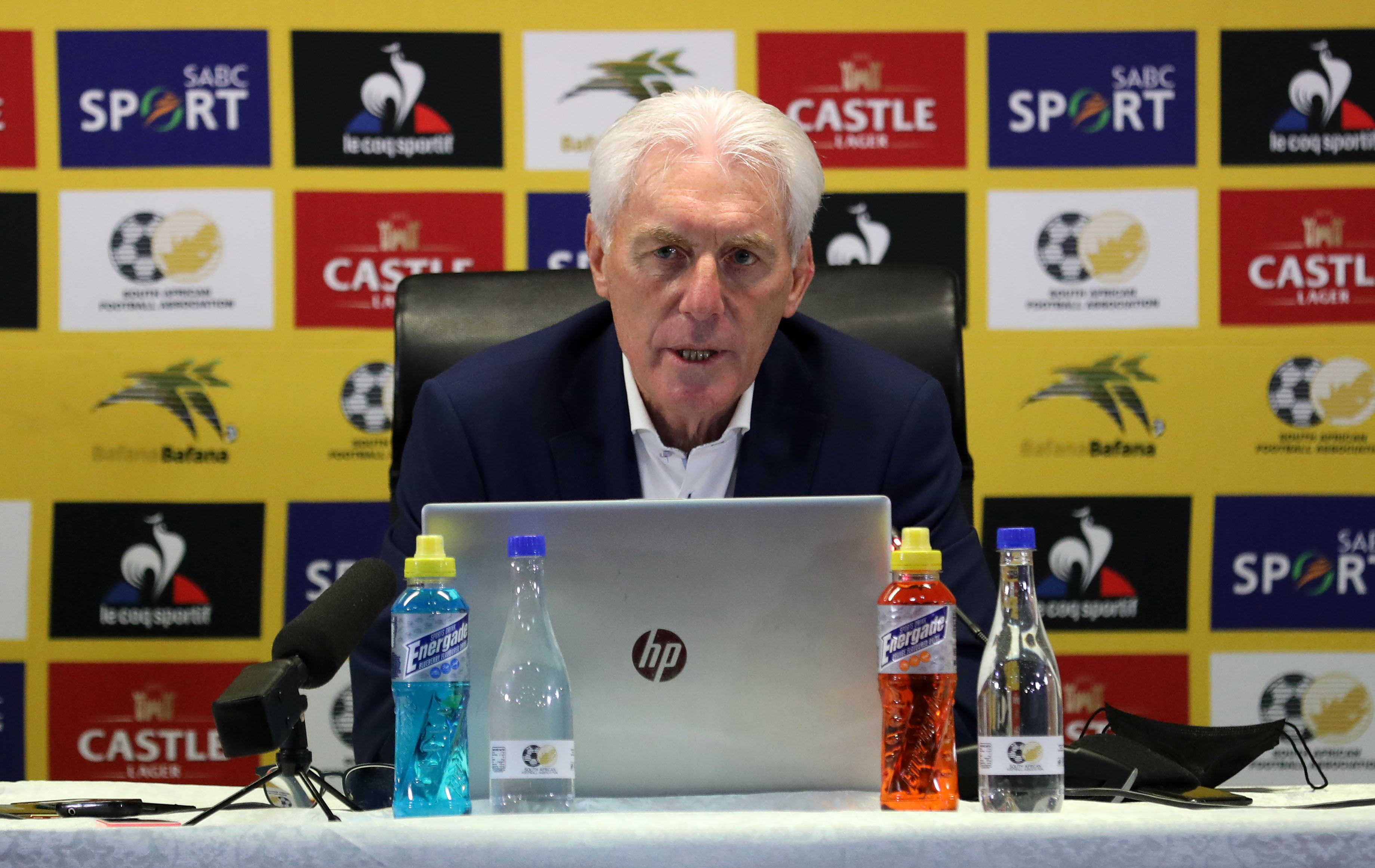 Bafana Bafana coach Hugo Broos
