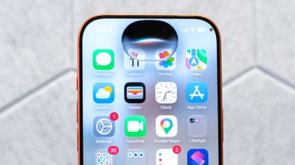 iOS 27 Siri AI running on iPhone 17 Pro.