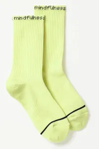Girlfriend Collective Glow Mindfulness Crew Sock $14 $11 Girlfriend Collective