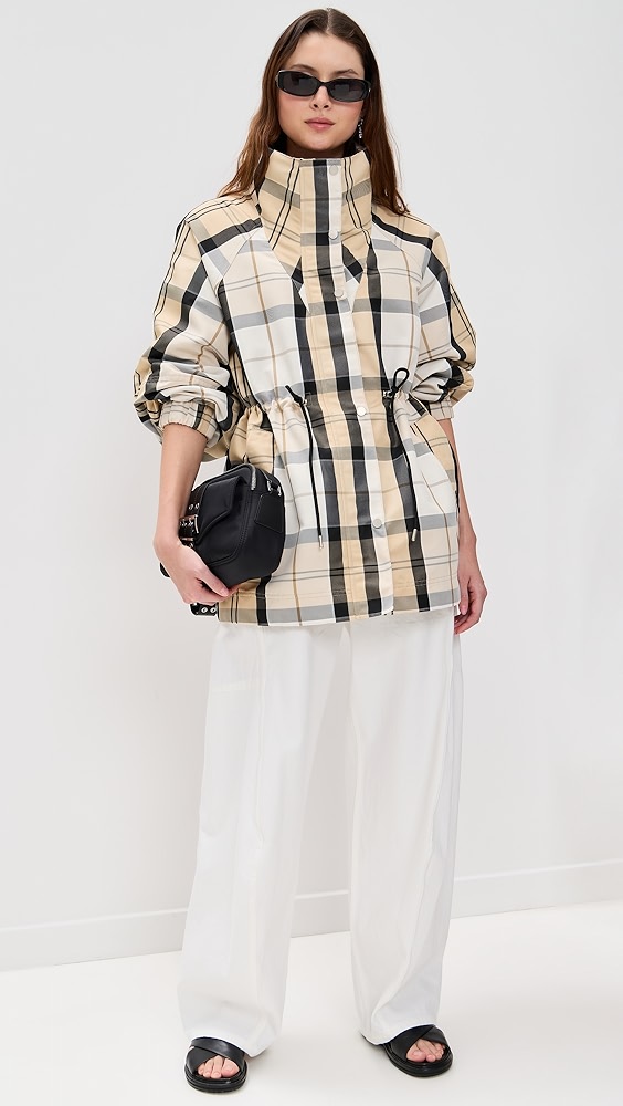 Barbour Suri Checked Showerproof Jacket