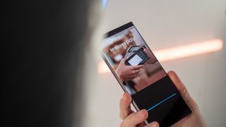 Samsung Pay on a Galaxy S22 Ultra