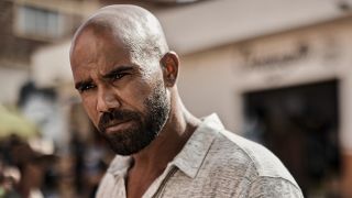 Daniel "Hondo" Harrelson (Shemar Moore) looks ahead on S.W.A.T. (2021)