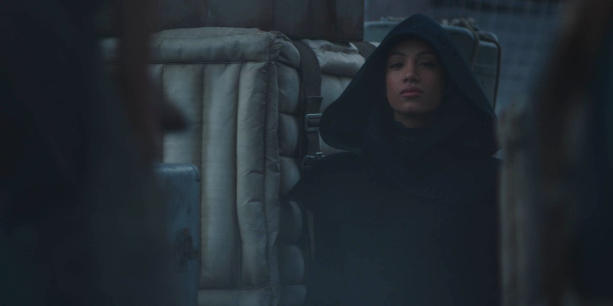 Sasha Banks in The Mandalorian Season 2 trailer