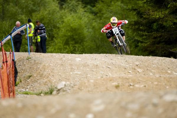 Tomas Slavik in qualifying at Fort William