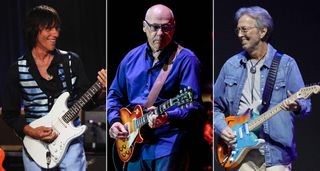Jeff Beck, Mark Knopfler, Eric Clapton