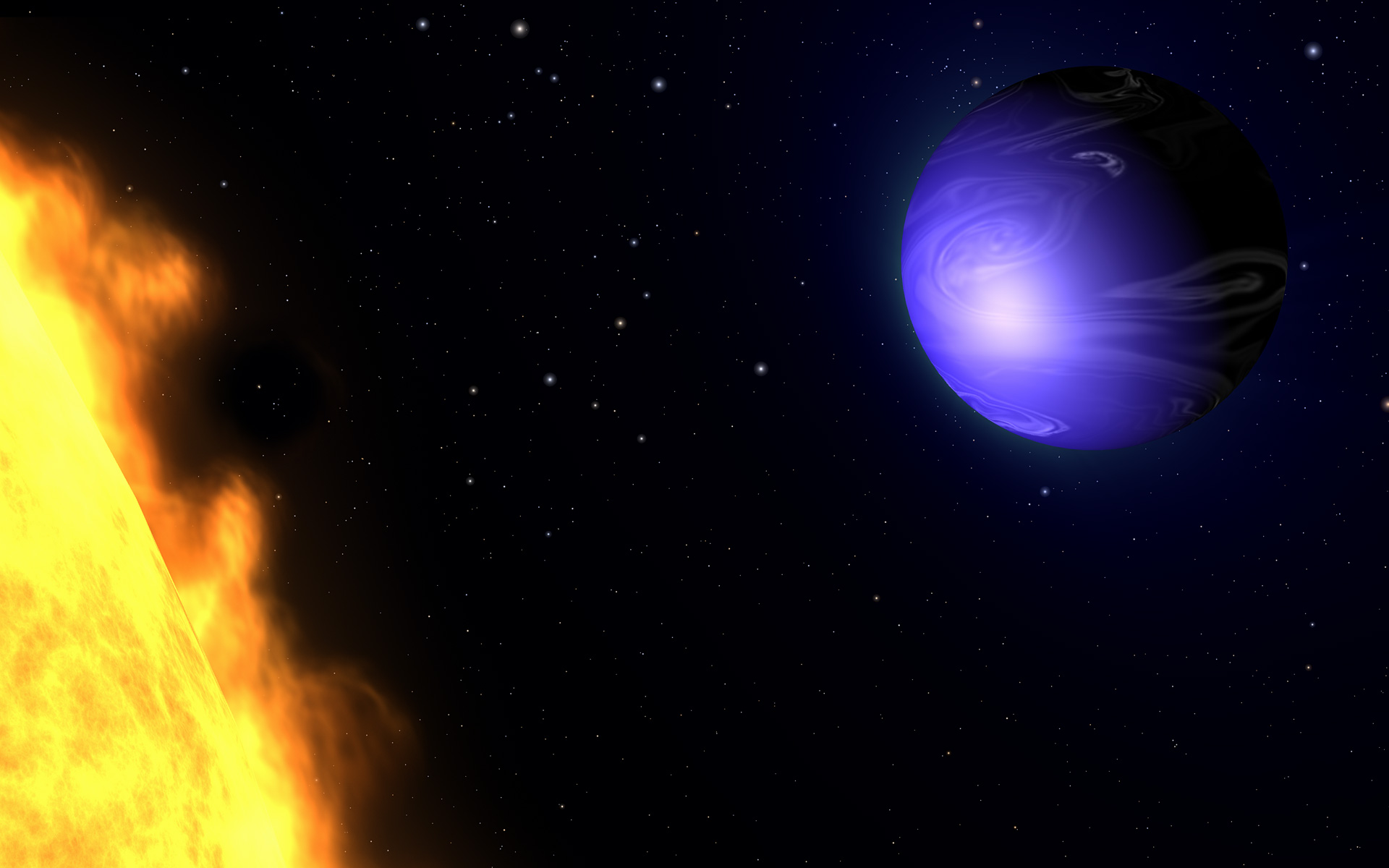 HD 189733b Hot Jupiter Planet 1920 