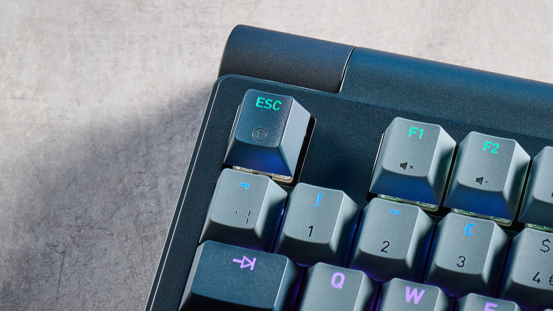 A Cherry XTRFY MX 8.3 TKL Wireless keyboard