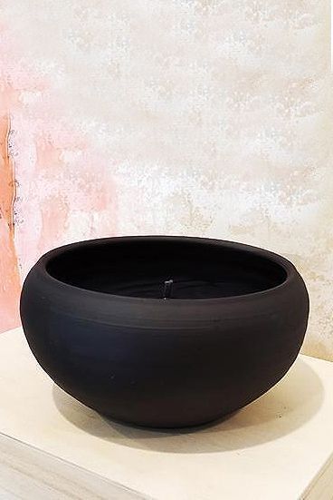Laguna Candles Ceramic Black Candle
