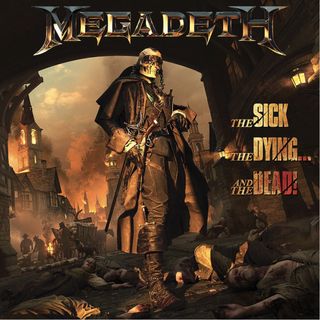 The cover of Megadeth's forthcoming album, The Sick, The Dying and the Dead
