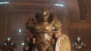 Doom The Dark Ages Doom Slayer and Sentinels