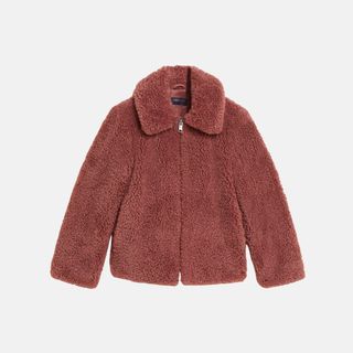 M&S teddy coat jacket 2022