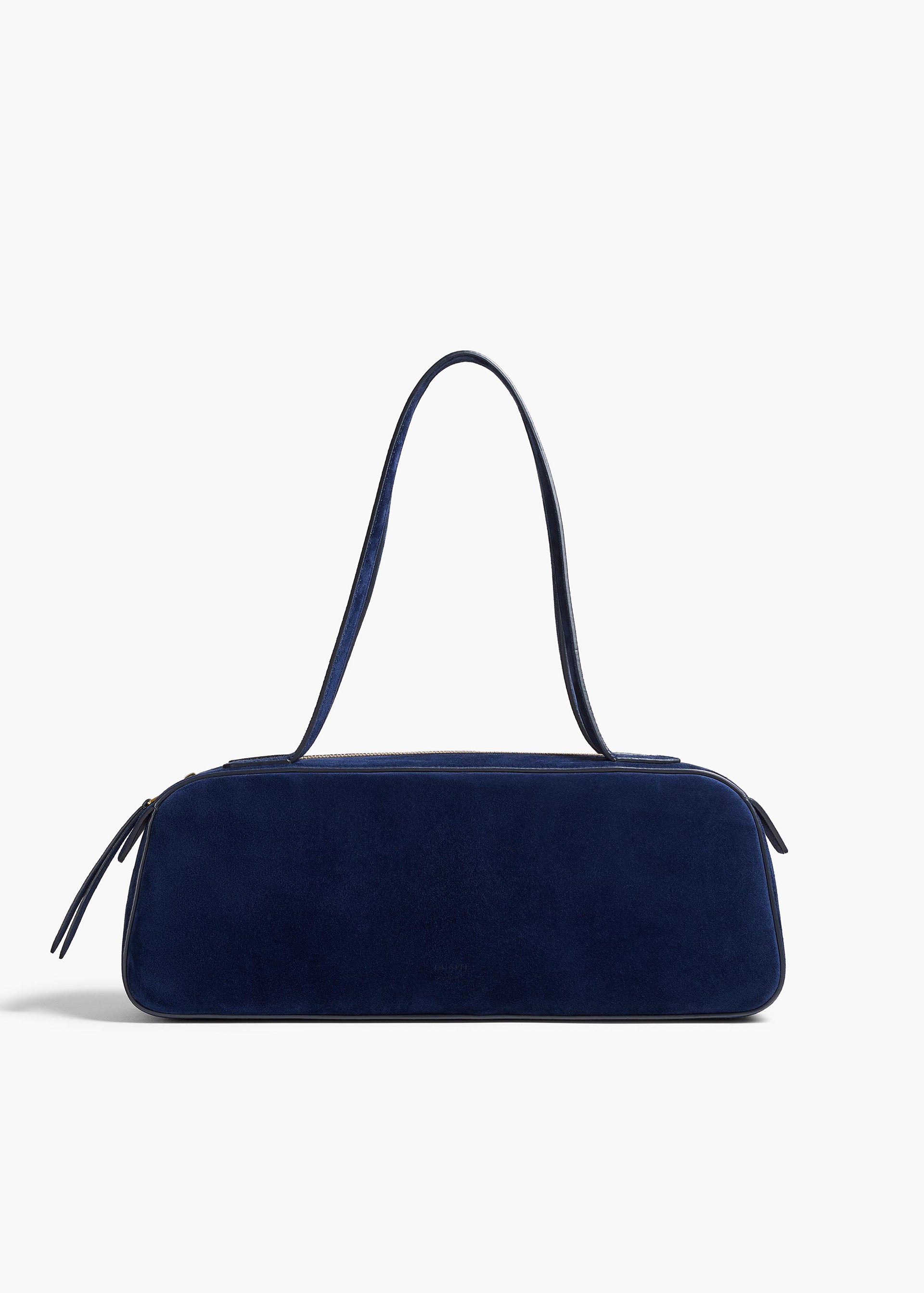 Simona Shoulder Bag in Midnight Suede - O/s / Midnight Navy / 100%kidleather