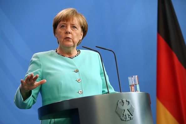 German Chancellor Angela Merkel.