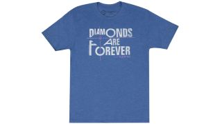 Diamonds are Forever book cover t-shirt.