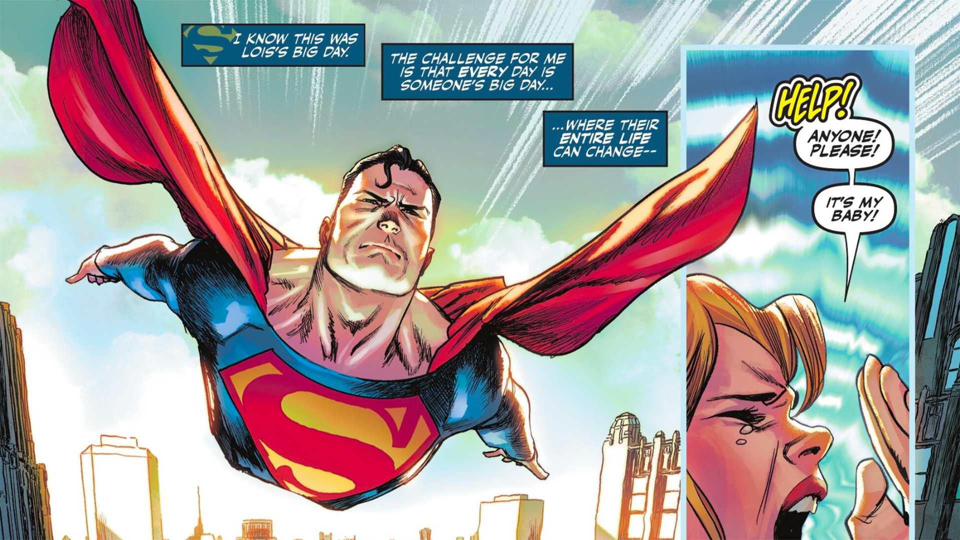 Superman soars in Superman Unlimited.