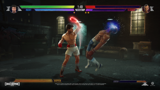 Big Rumble Boxing: Creed Champions boxing match uppercut knockout punch