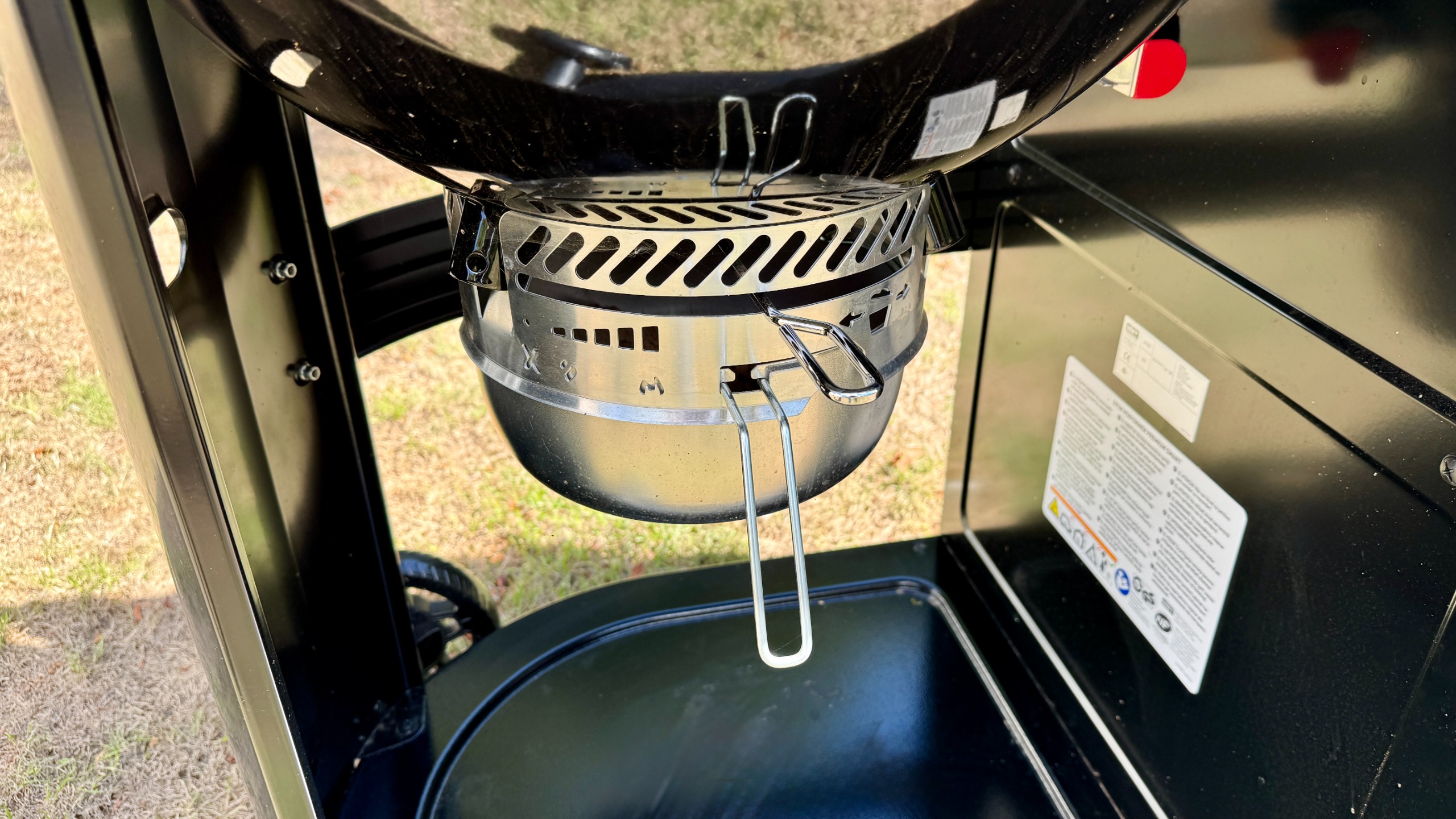 Weber Performer Premium Smart charcoal barbecue tested and reviewed in the UK