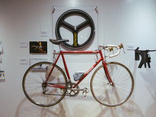 Inside the museum at Specialized HQ