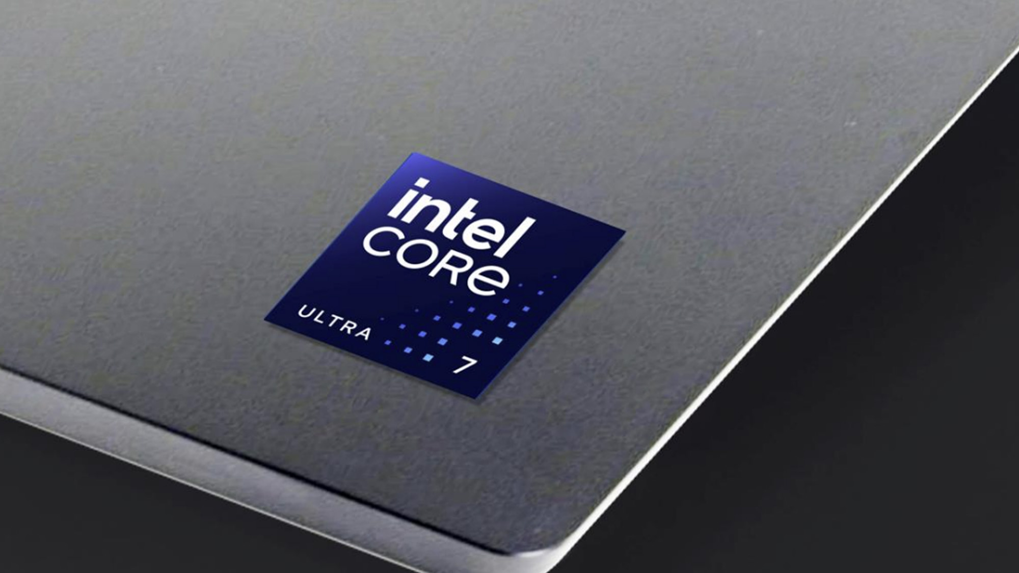 نشان Intel Core Ultra 7 در لپ تاپ