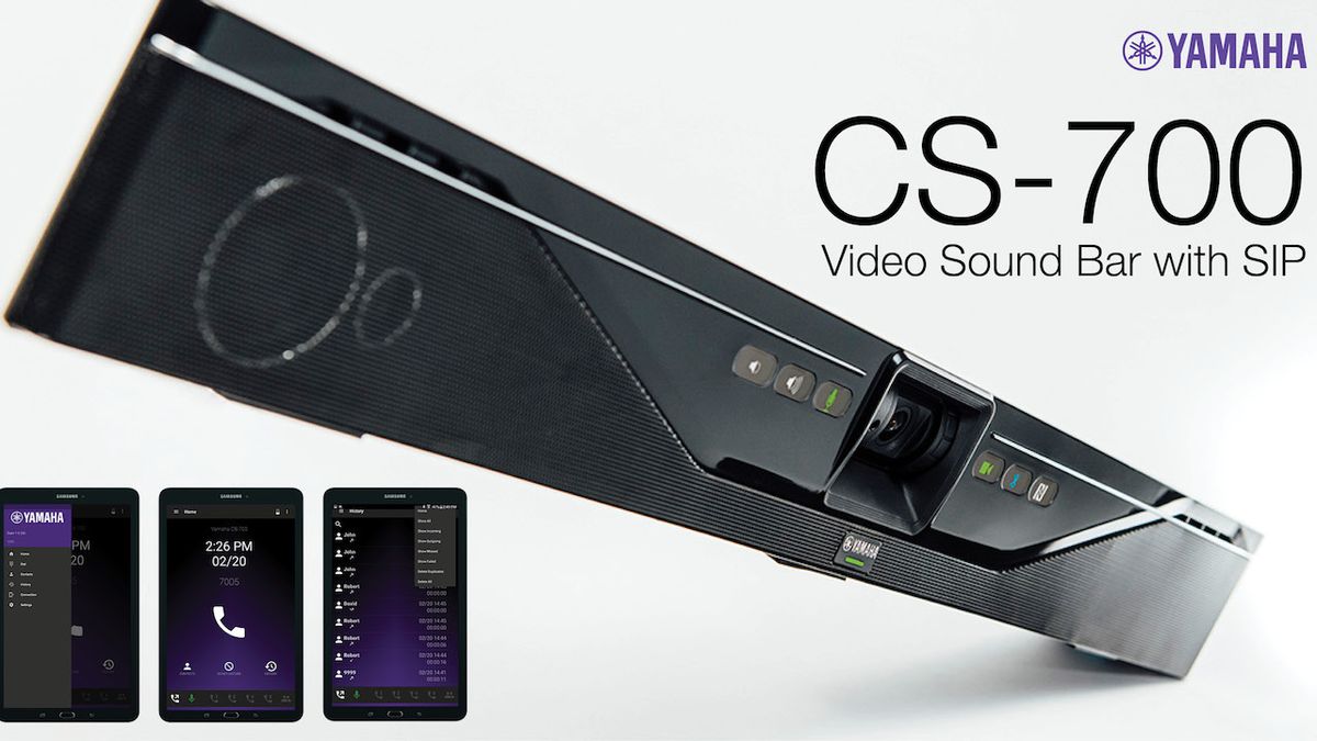 Yamaha is now shipping the CS-700 SIP model, which integrates PBX and UC applications in one unit.