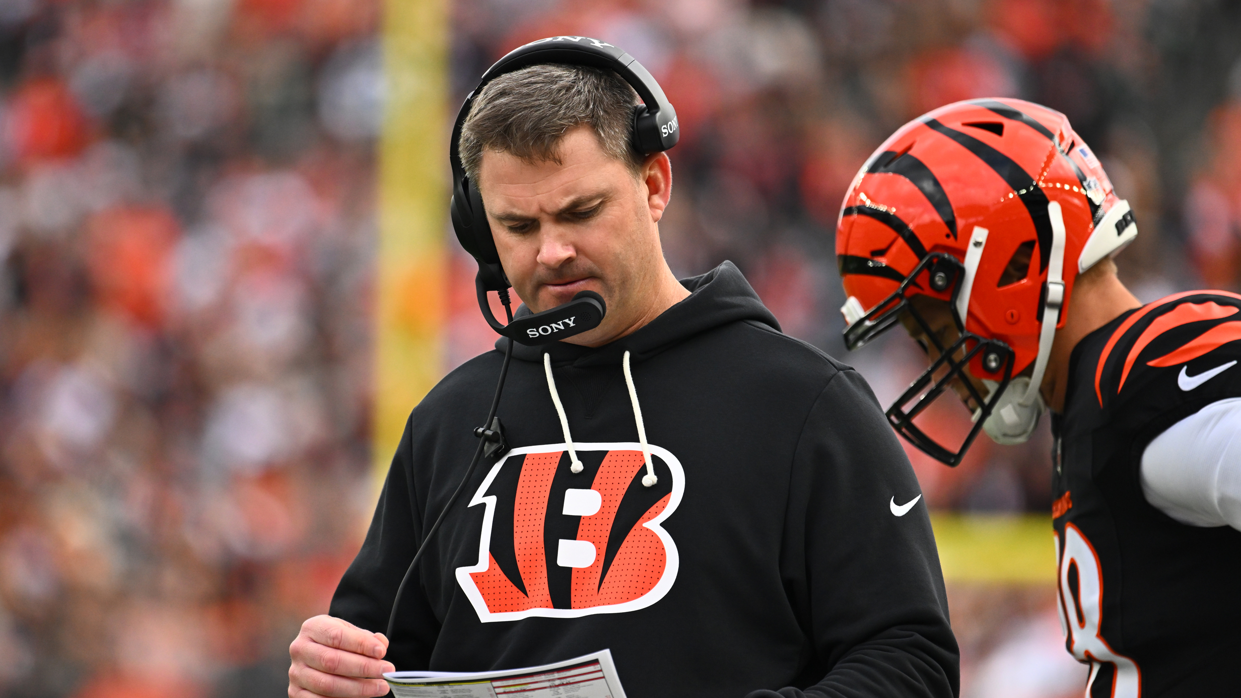 Cincinnati Bengals head coach Zac Taylor