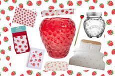 The strawberry vase and eight other berry-themed buys on sale at The Range
