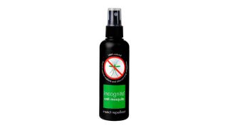 Incognito insect repellent on white background