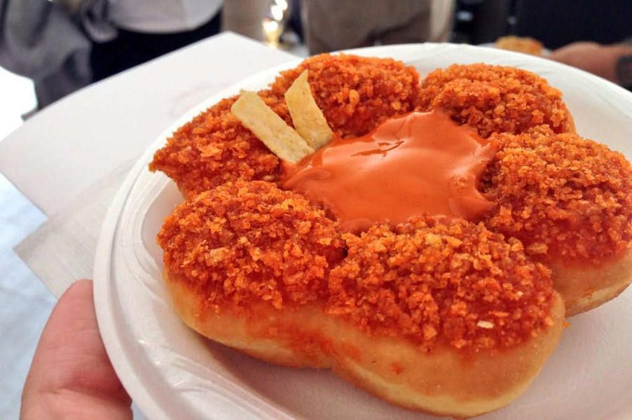 Tim Hortons celebrates Burger King buyout with &amp;#039;Buffalo Crunch&amp;#039; doughut