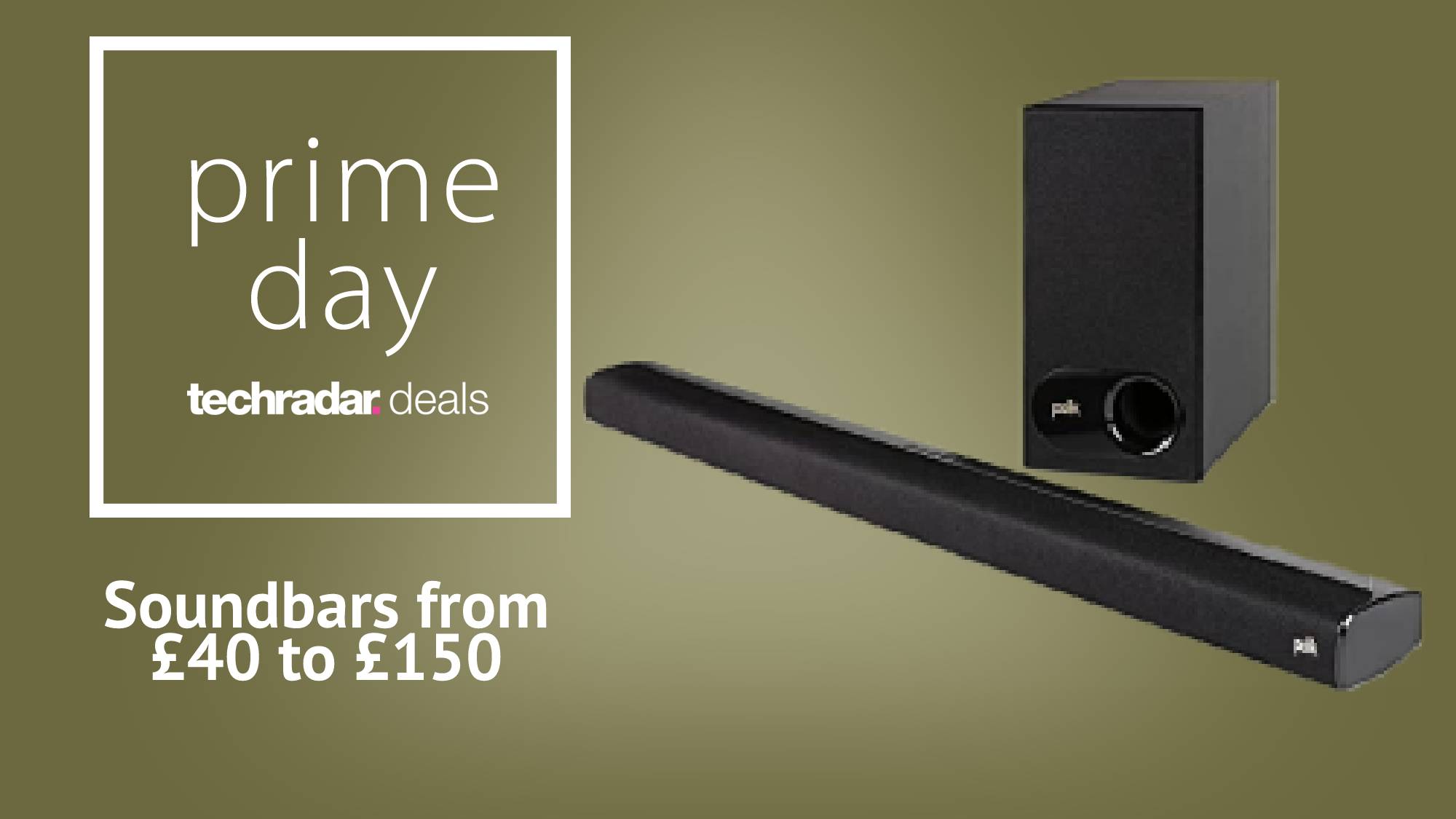 Top 4 Prime Day soundbar deals from £40 to £150