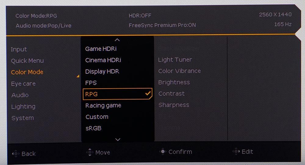 BenQ Mobiuz EX2710R