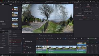 Using DaVinci Resolve to edit a video