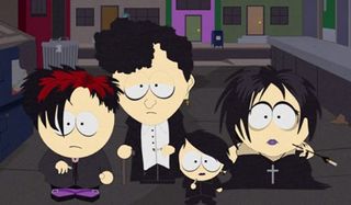The Goth Kids on the streets of South Park