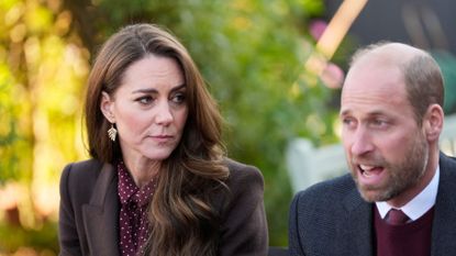 The Prince and Princess of Wales attend an engagement in Southport