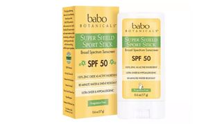 Babo Botanicals Super Shield Sunscreen Sport Stick SPF 50