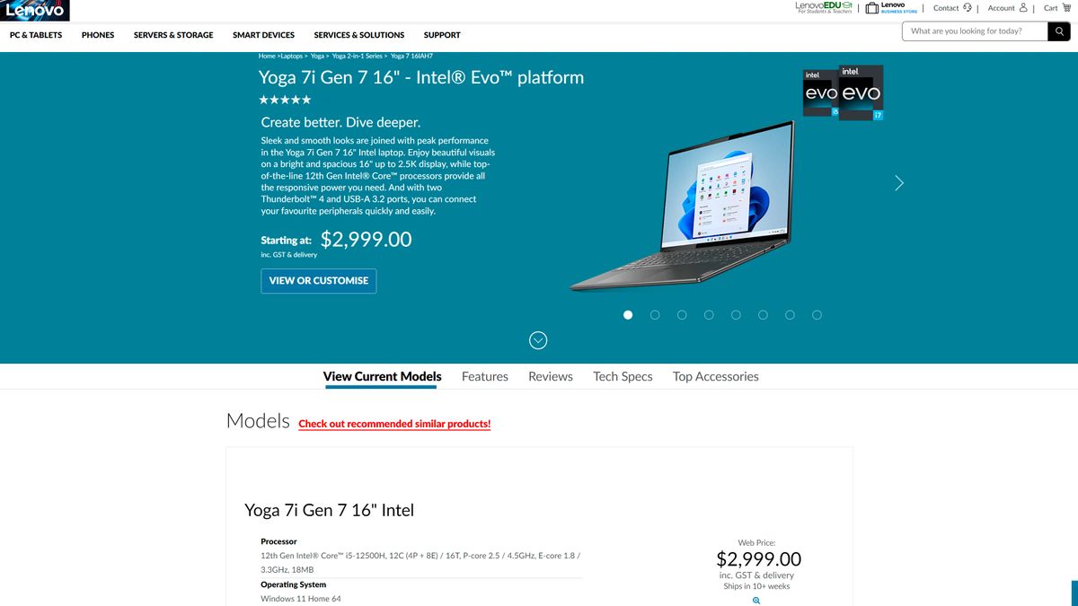 Lenovo Yoga 7i Gen 7