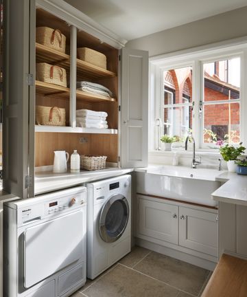 Laundry room storage ideas: How to keep a utility space tidy