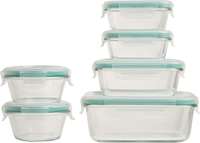 OXO Good Grips  Smart Seal 12 Piece Glass Container Set