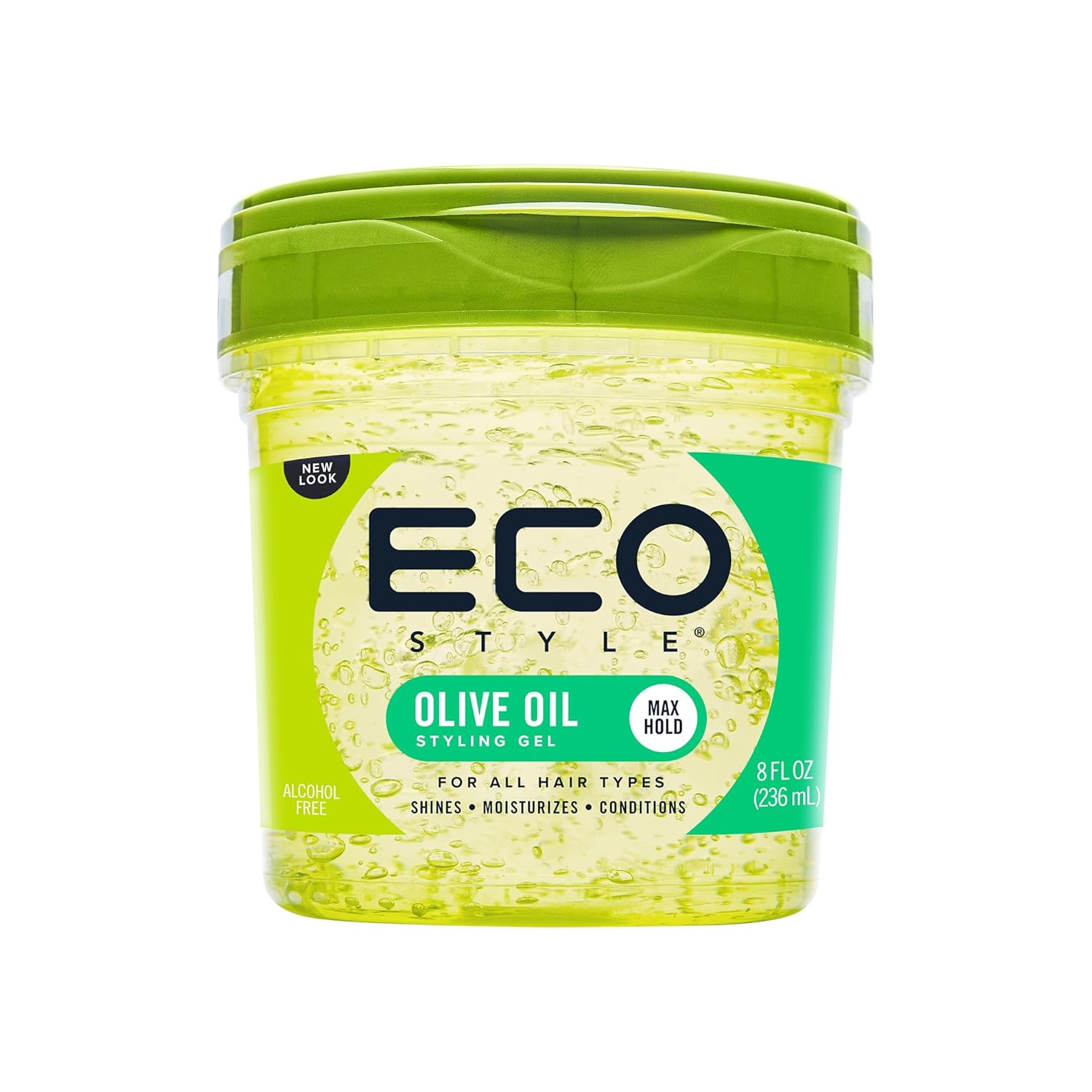 Amazon.com : Eco Style Gel Olive Oil Styling - Adds Shine and Tames Split Ends - Delivers Moisture to Scalp - Nourishes and Repairs - Provides Weightless and Superior Hold - Ideal for All Hair - 8 Oz : Hair Styling Gels : Beauty &amp;amp; Personal Care