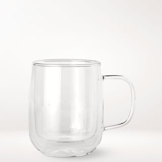 double wall glass mug from williams sonoma