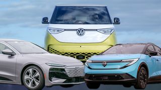 Best electric cars 2026 showing three vehicles.