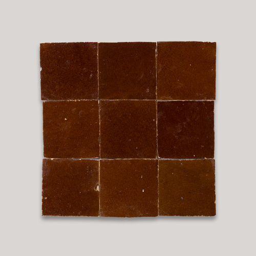 Mulberry Zellige - 10 Cm X 10 Cm X 1.2cm