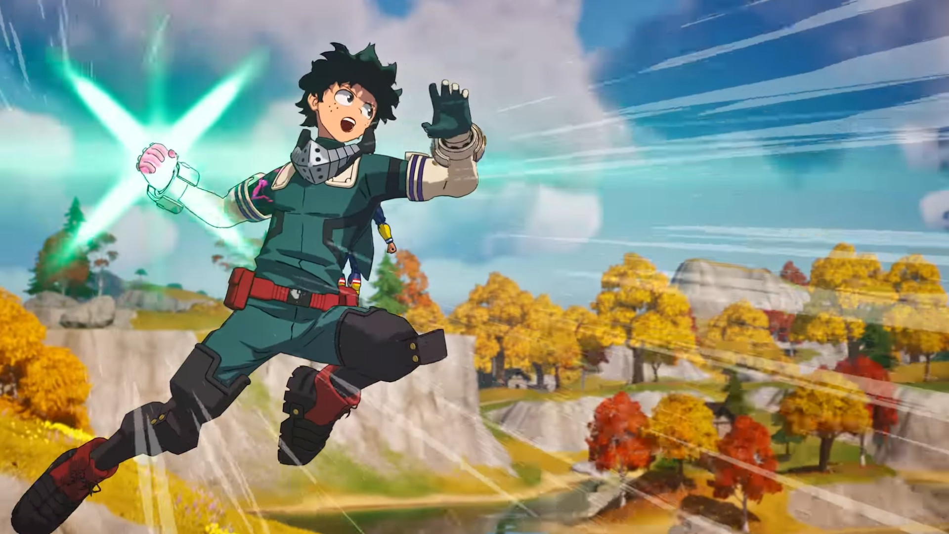 Fortnite players are already obsessed with the My Hero Academia crossover's  OP Deku Smash | GamesRadar+